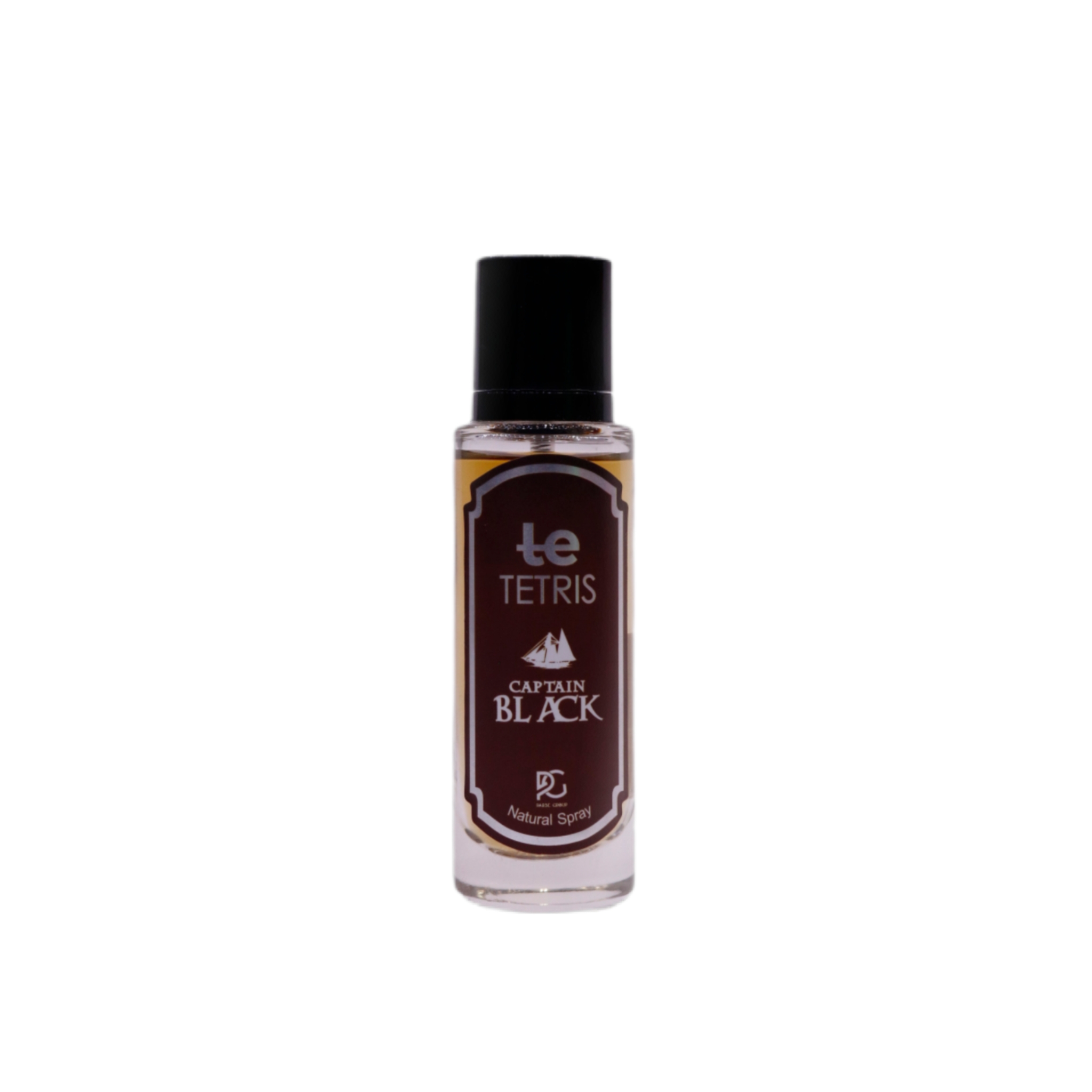 عطر جیبی ۳۵ میل تتریس (Tetris) مدل کاپیتان بلک (Captain Black) مردانه