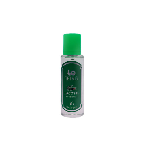 عطر جیبی ۳۵ میل تتریس (Tetris) مدل لاکوست اسنشیال (Lacoste Essential) مردانه