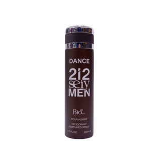 اسپری دئودورانت مردانه بیو استار مدل 212 Sexy Men حجم 200 میلیلیتر