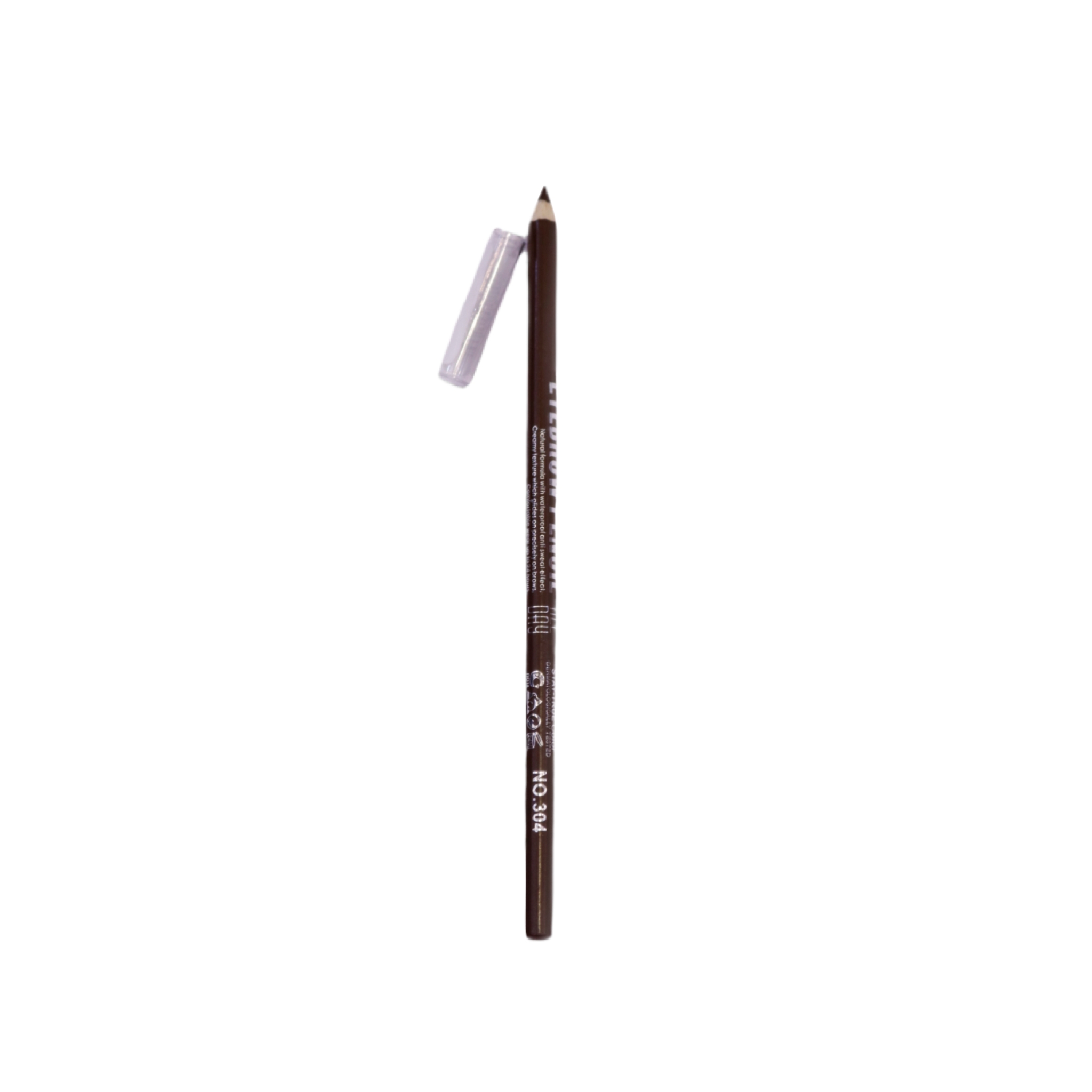مداد ابرو برند نایس (Nice) مدل پرپشت کننده - رنگ قهوه‌ای (Brown)