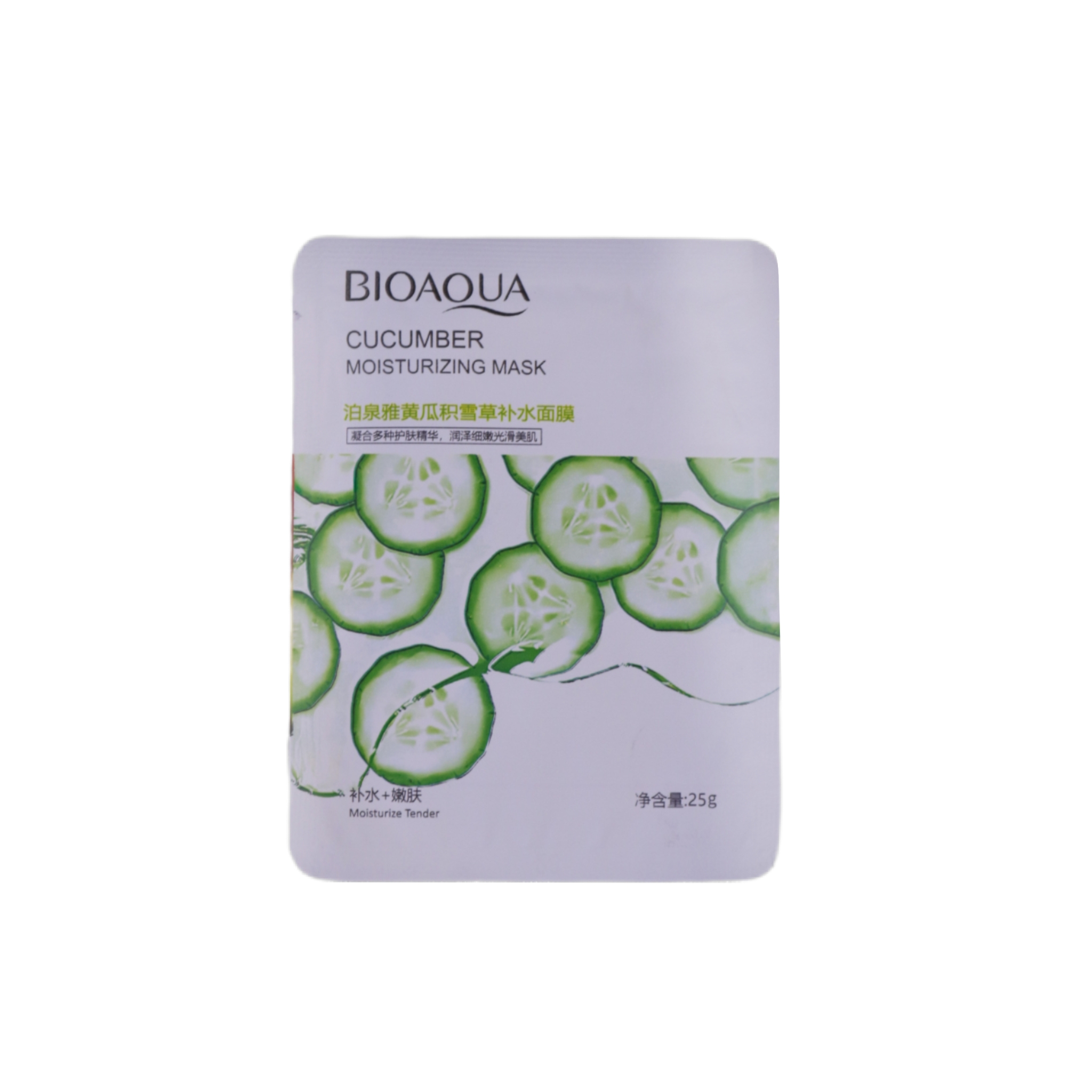 خرید ماسک صورت Bioaqua Cucumber - آبرسان سبک و رفع‌کننده پف پوست